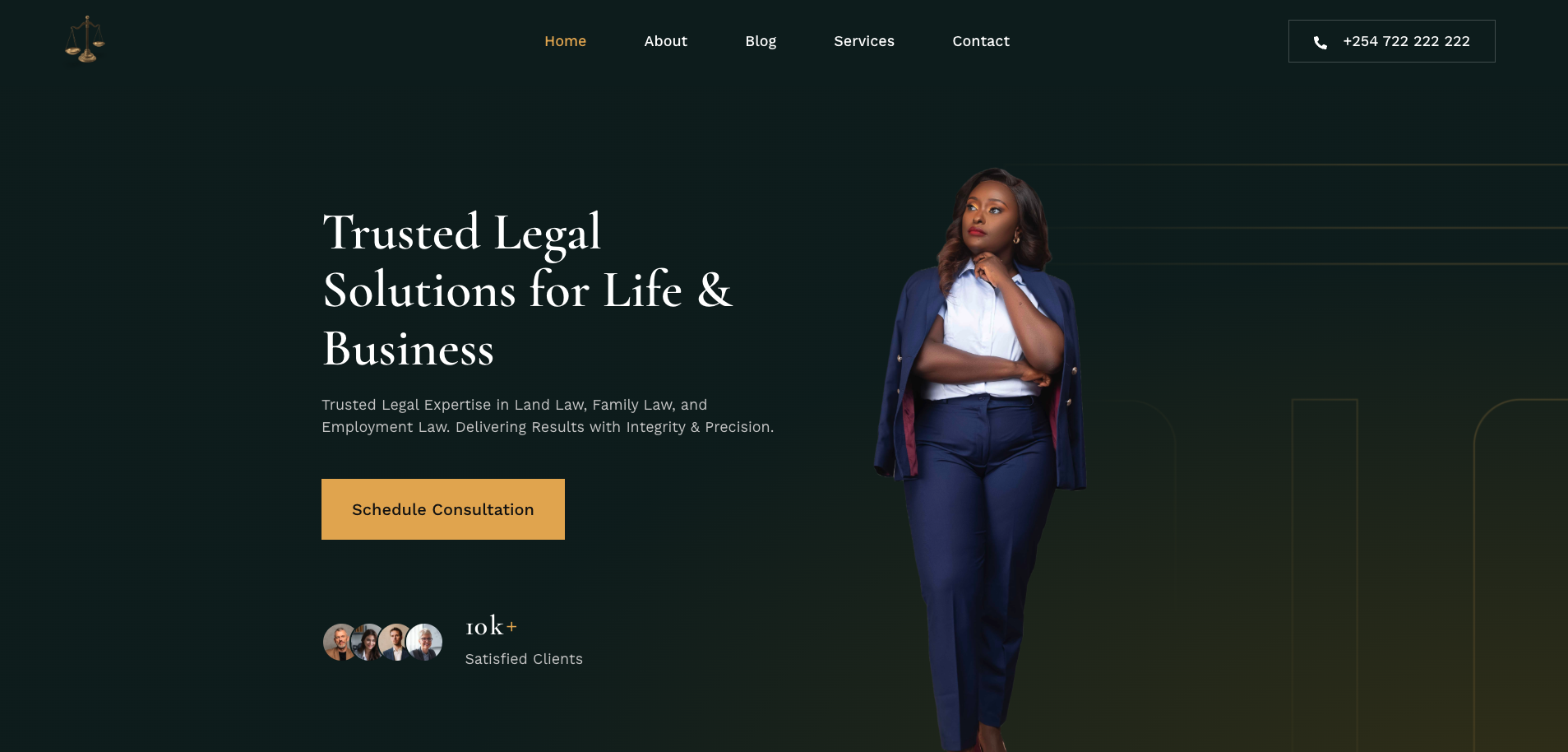 AWK Associates Law Firm Website